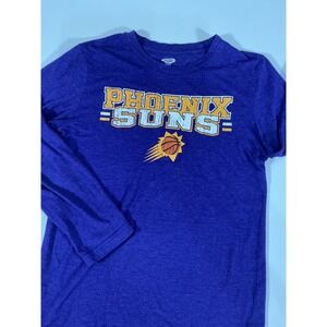 Phoenix Suns Concepts Sport Distressed Graphic Long Sleeve Shirt Purple Size S